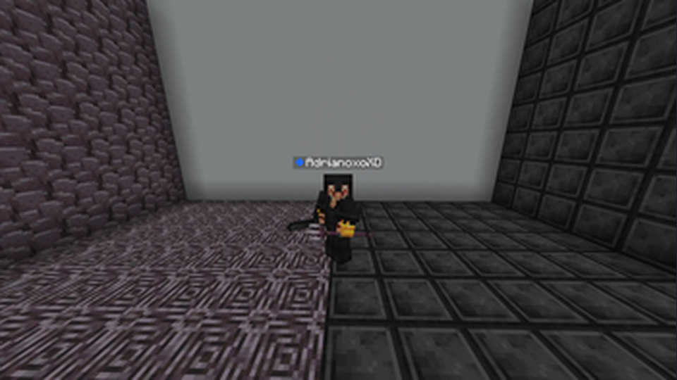 Dark Netherite texture pack preview